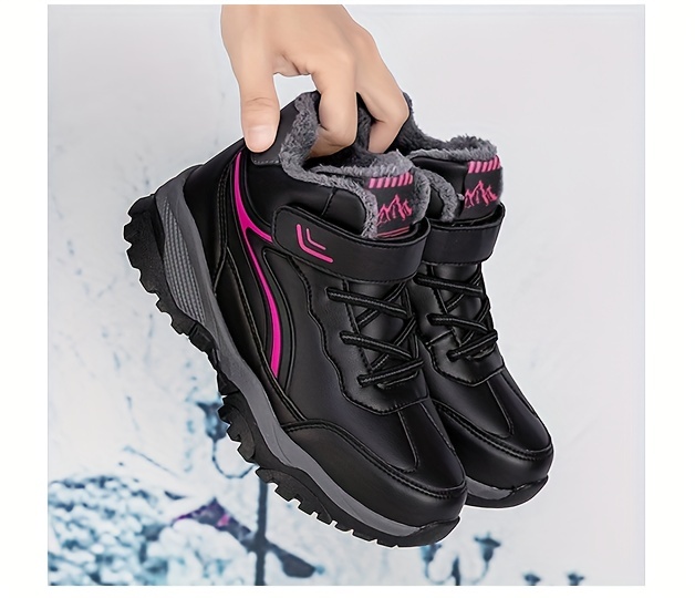 Women s Non slip Thickened Medium Tube Hiking Shoes details 4