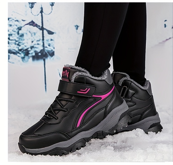 Women s Non slip Thickened Medium Tube Hiking Shoes details 5