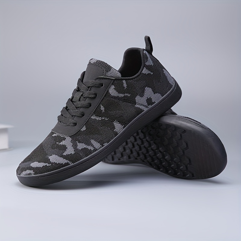 Mens Durable Camouflage Breathable Lace Up Sneakers For Outdoor Walking Jogging Workout Spring Summer Men s Shoes Temu details 11