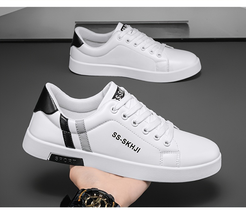 Mens Non Slip Low Top Skate Shoes For Outdoor Walking Jogging Traveling Men s Shoes Temu details 11